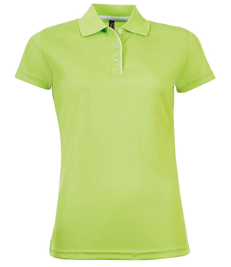 SOLS SOL01179 SOL'S Ladies Performer Piqué Polo Shirt - COOZO