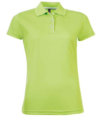 SOLS SOL01179 SOL'S Ladies Performer Piqué Polo Shirt - COOZO