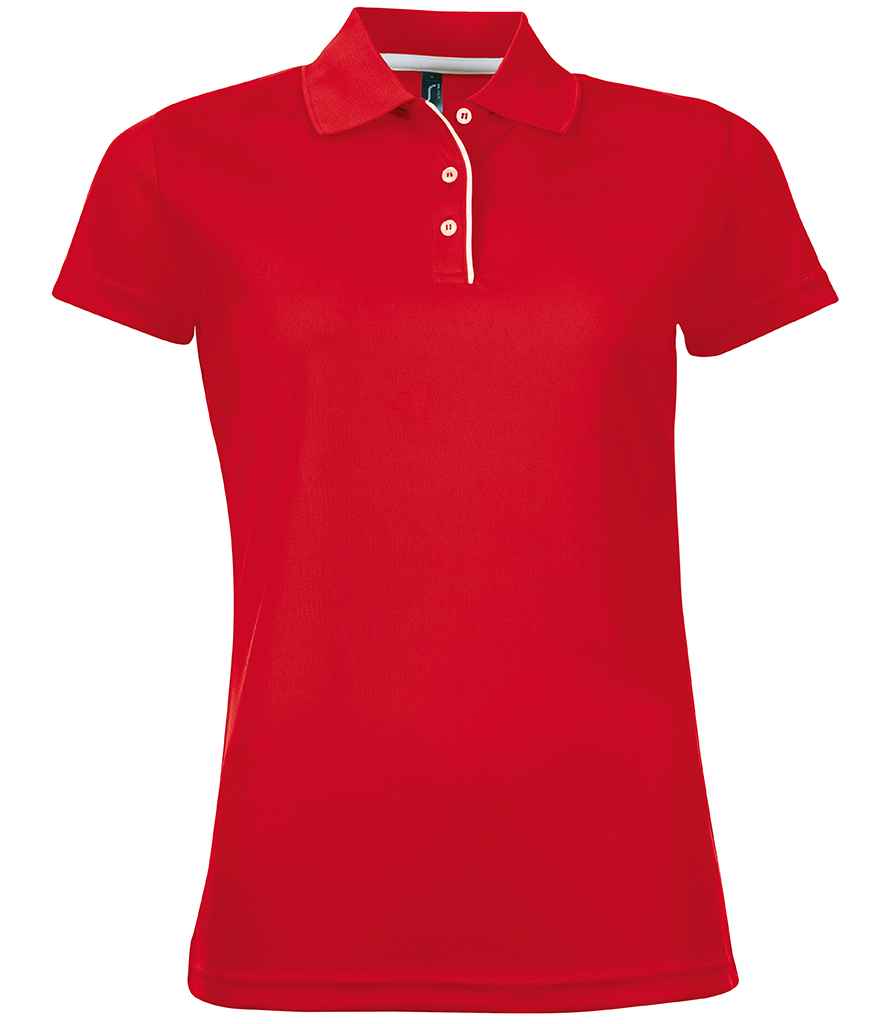 SOLS SOL01179 SOL'S Ladies Performer Piqué Polo Shirt - COOZO