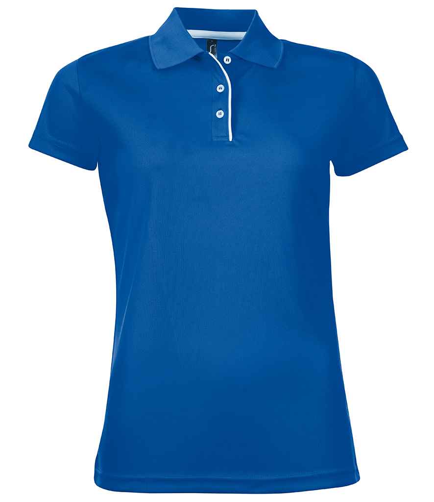 SOLS SOL01179 SOL'S Ladies Performer Piqué Polo Shirt - COOZO