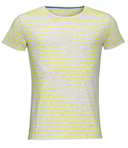 SOLS SOL01398 SOL'S Miles Striped T-Shirt - COOZO