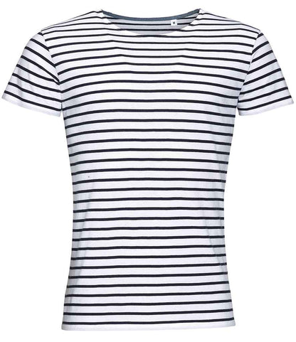 SOLS SOL01398 SOL'S Miles Striped T-Shirt - COOZO