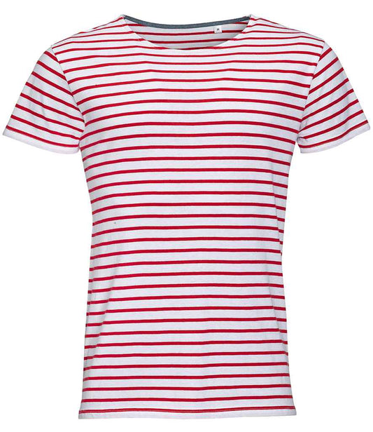 SOLS SOL01398 SOL'S Miles Striped T-Shirt - COOZO