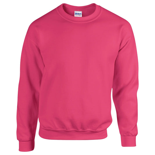 Gildan 18000 Heavy Blend Sweatshirt Crew Neck 270gsm Rich color - COOZO