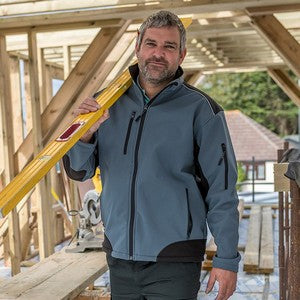 COOZO-Result Ripstop Softshell Workwear Jacket with CORDURAA? (R124X)