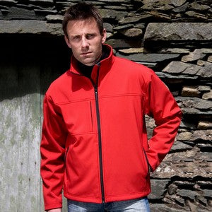 COOZO-Result Men's Classic Softshell Jacket (R121M)