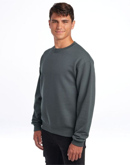 Jerzees 562M Unisex NuBlend? Sweatshirt High stitch density for a smooth printing canvas Main color