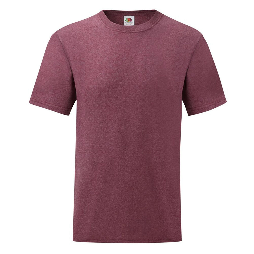 Fruit Of The Loom 61036 Mens Valueweight Crew Neck Cotton T-Shirt Heather Color - COOZO