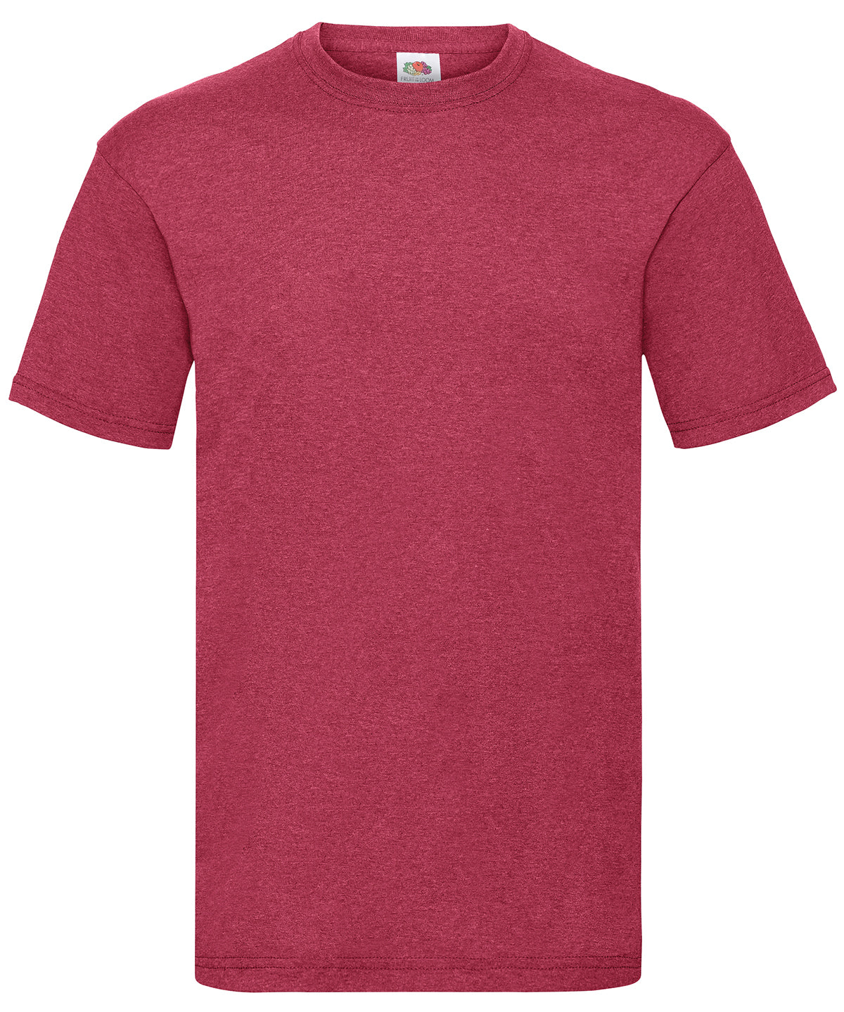 Fruit Of The Loom 61036 Mens Valueweight Crew Neck Cotton T-Shirt Heather Color - COOZO