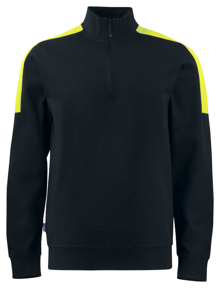 ProJob 642128 SWEATSHIRT, HALF ZIP