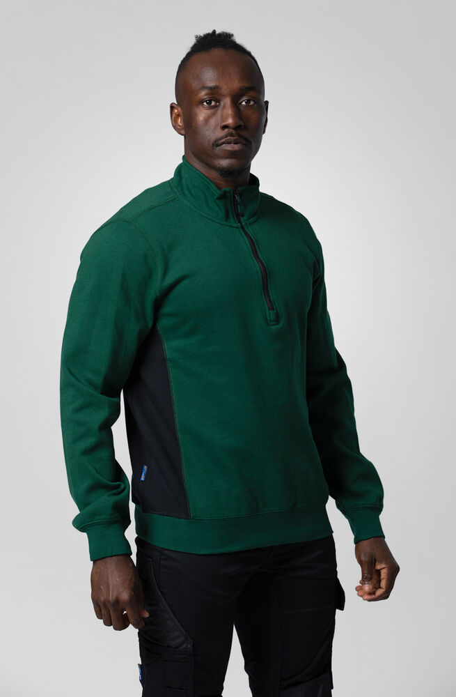 COOZO-2128 SWEATSHIRT, HALF ZIP