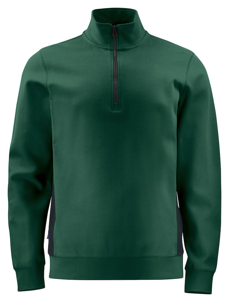 ProJob 642128 SWEATSHIRT, HALF ZIP