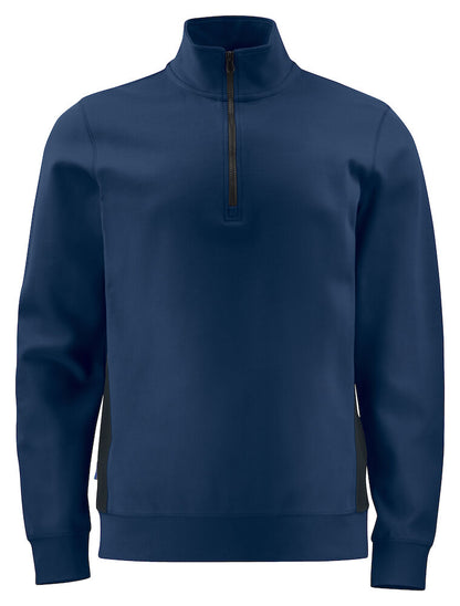 ProJob 642128 SWEATSHIRT, HALF ZIP