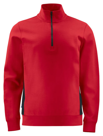 ProJob 642128 SWEATSHIRT, HALF ZIP