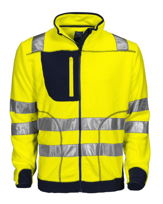 ProJob 646303 FLEECE JACKET EN ISO 20471 CLASS 3/2