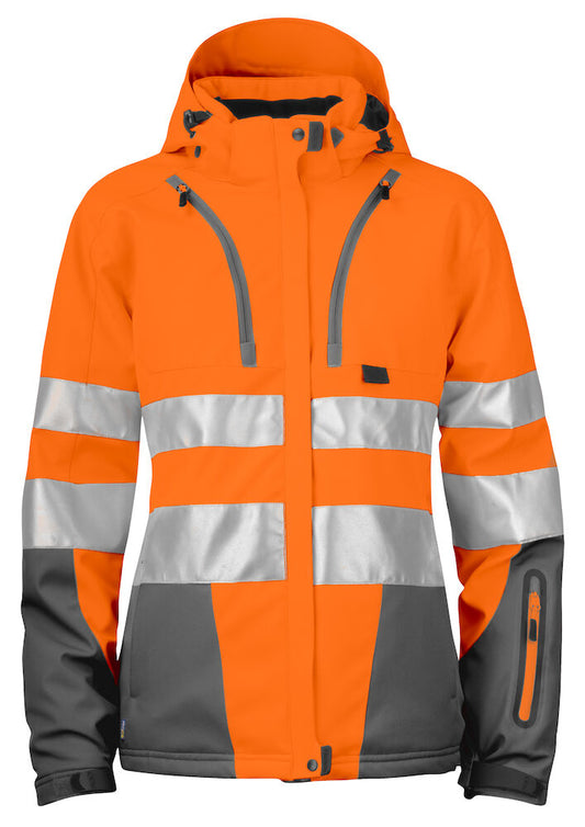 ProJob 646424 PADDED JACKET WOMEN¡äS EN ISO 20471 CLASS 3/2