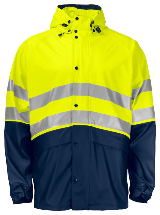 ProJob 646431 RAIN JACKET SHORT EN ISO 20471 CLASS 3/2