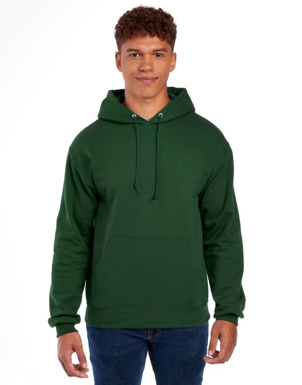 Jerzees 996M Unisex NuBlend Hooded Sweatshirt 2-ply hood with grommets