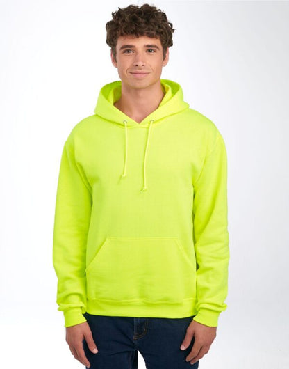 Jerzees 996M Unisex NuBlend Hooded Sweatshirt 2-ply hood with grommets