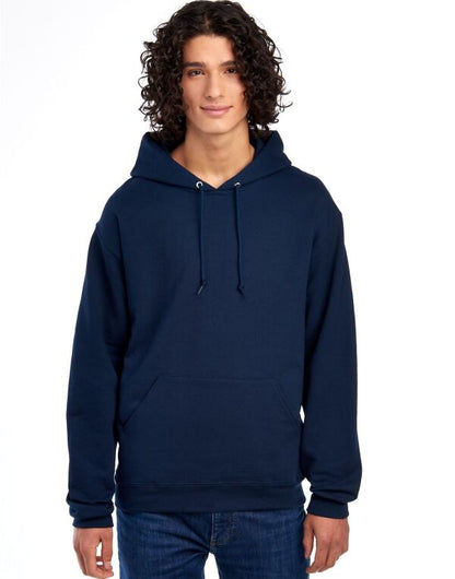 Jerzees 996M Unisex NuBlend Hooded Sweatshirt 2-ply hood with grommets