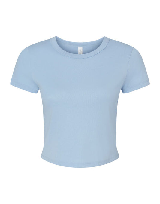 Bella+Canvas BE1010 Women's Micro Rib Baby Tee