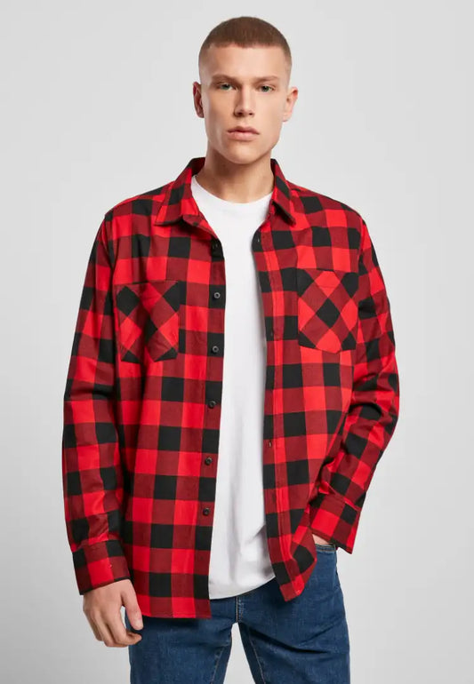 COOZO-Coozo Checked flannel shirt (BY031)