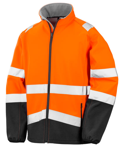 Result Printable Safety Softshell Windproof Lightweight and Warm (R450X) - COOZO