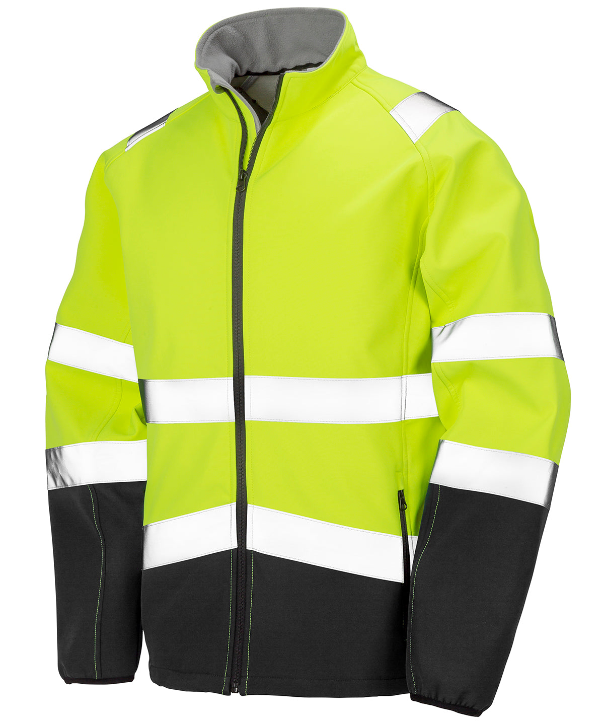 Result Printable Safety Softshell Windproof Lightweight and Warm (R450X) - COOZO