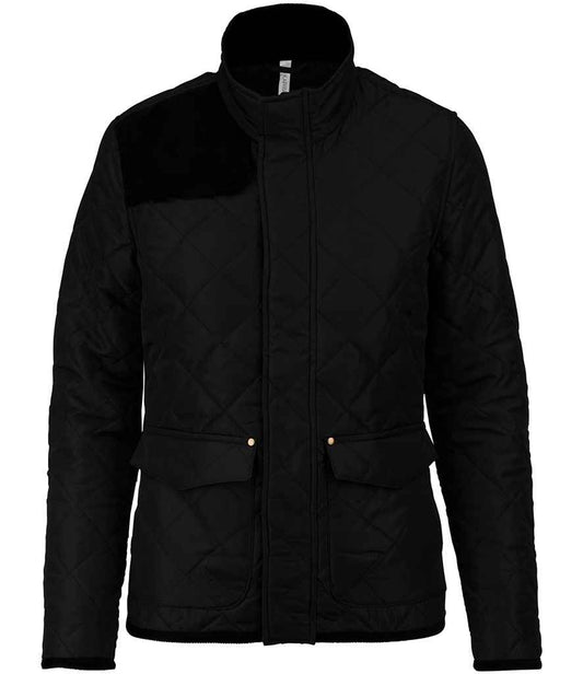 Kariban K6127 Ladies Quilted Jacket Polyester pongee outer Polyester taffeta lining