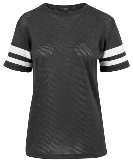 COOZO Ladies Mesh Stripe T-Shirt - COOZO