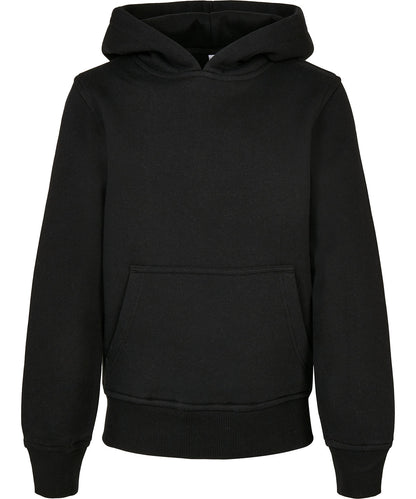 Build Your Brand BY185 Organic kids basic hoodie