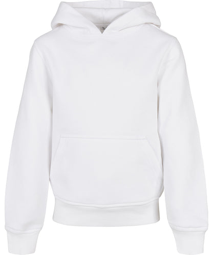 Build Your Brand BY185 Organic kids basic hoodie