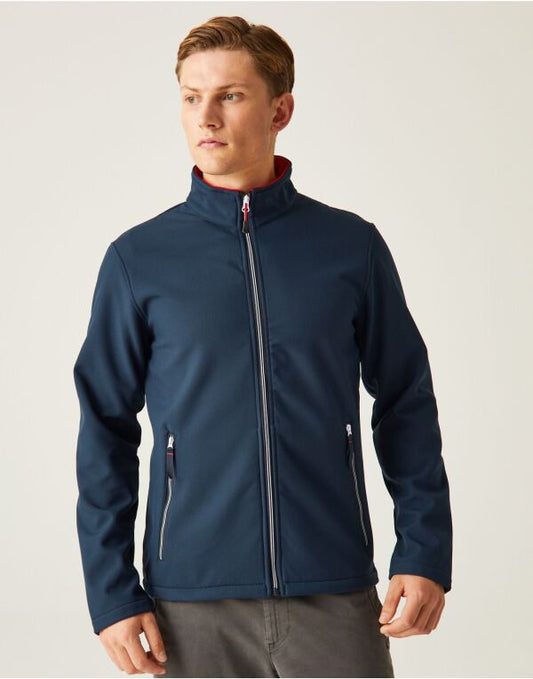 Regatta TRA762 Ascender Two Layer Softshell Showerproof and windproof Jacket 100% Polyester