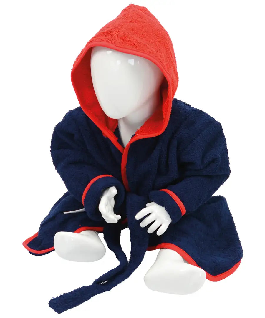 ARTG AR022 Babiezz hooded baby warm bathrobe 100% Cotton skin-friendly - COOZO