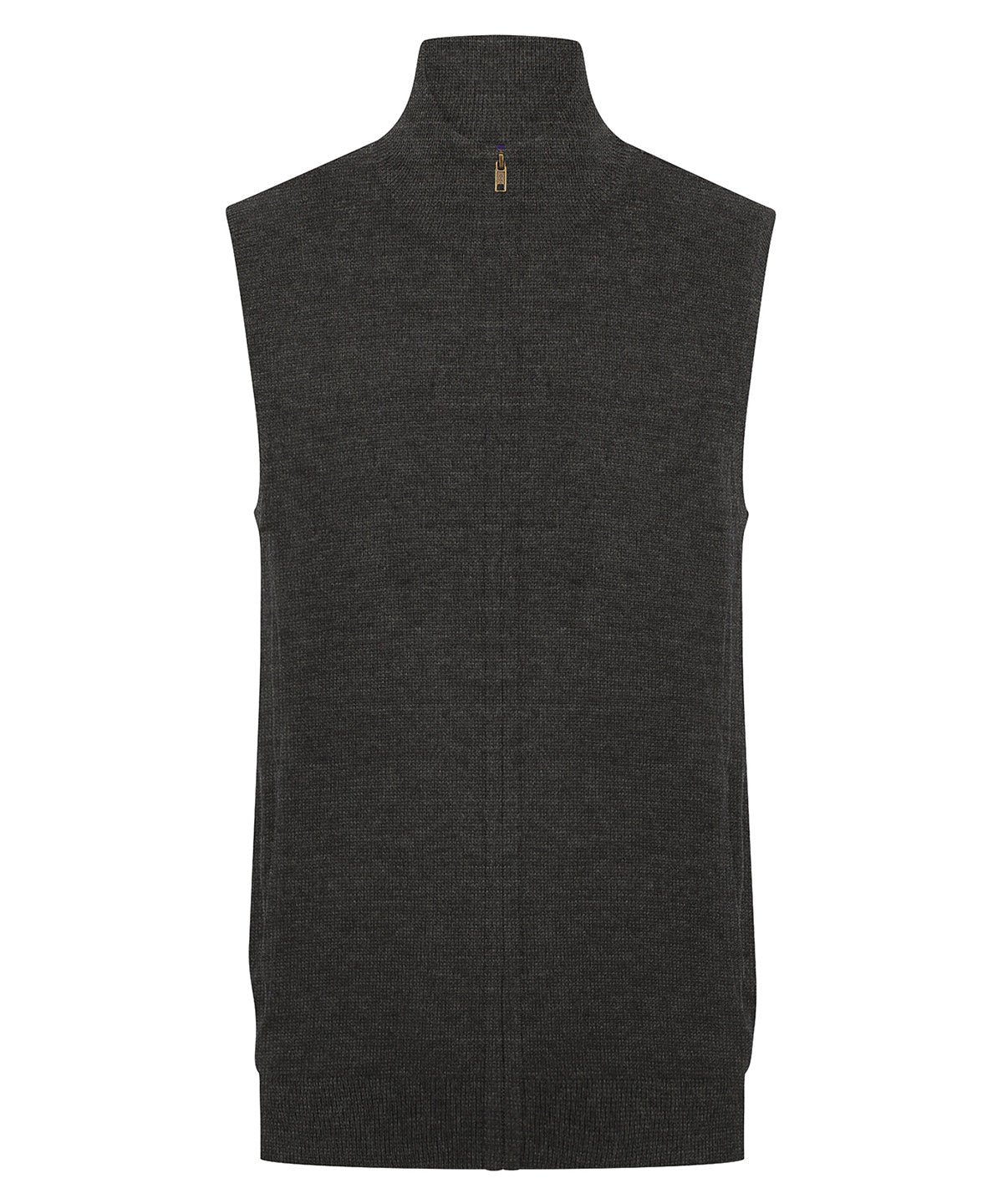 Henbury H711 MENS SLEEVELESS ZIP JUMPER