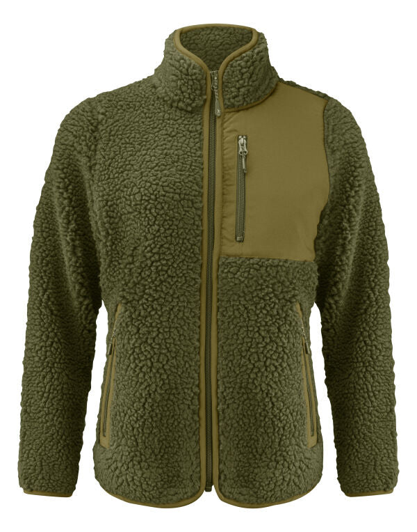 James Harvest HAR2121504 Ladies Kingsley Sherpa Full Zip Fleece