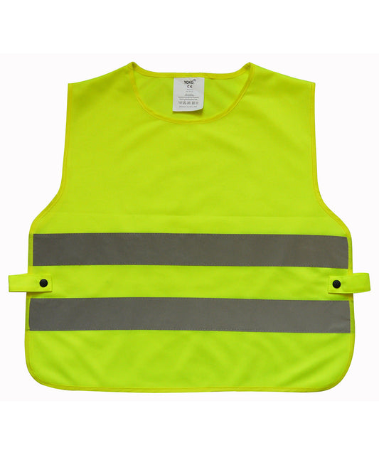 Yoko HVS269CH Hi-Vis Children's 2 Band Tabard