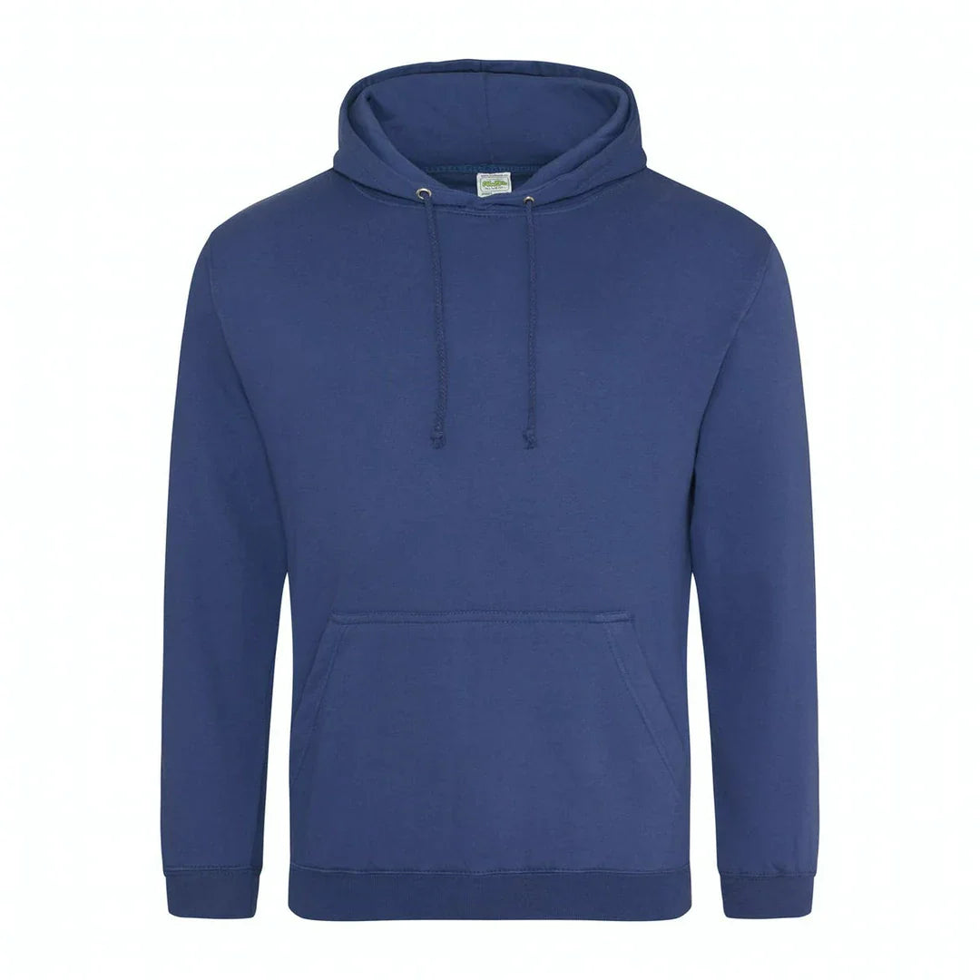 AWDis JH001 College Versatile Multicolor Relaxed Cotton Hoodie OTHER COLOURS PLUS SIZES 3XL-5XL