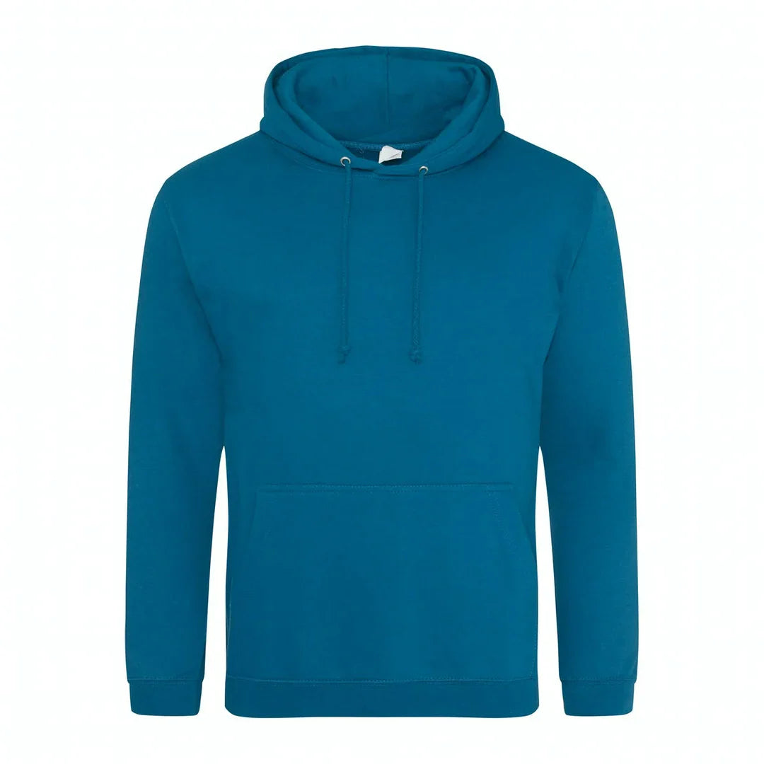 AWDis JH001 College Versatile Multicolor Relaxed Cotton Hoodie OTHER COLOURS PLUS SIZES 3XL-5XL