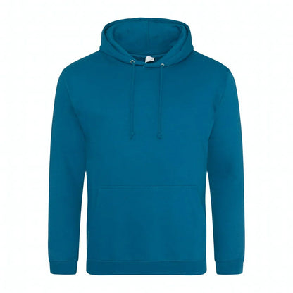 AWDis JH001 College Versatile Multicolor Relaxed Cotton Hoodie OTHER COLOURS PLUS SIZES 3XL-5XL