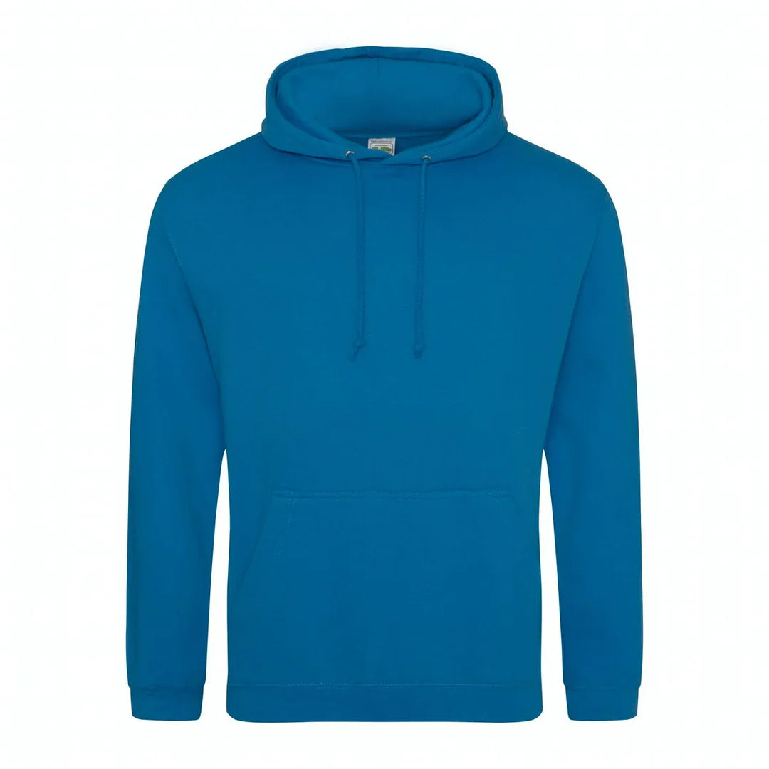 AWDis JH001 College Versatile Multicolor Relaxed Cotton Hoodie OTHER COLOURS PLUS SIZES 3XL-5XL