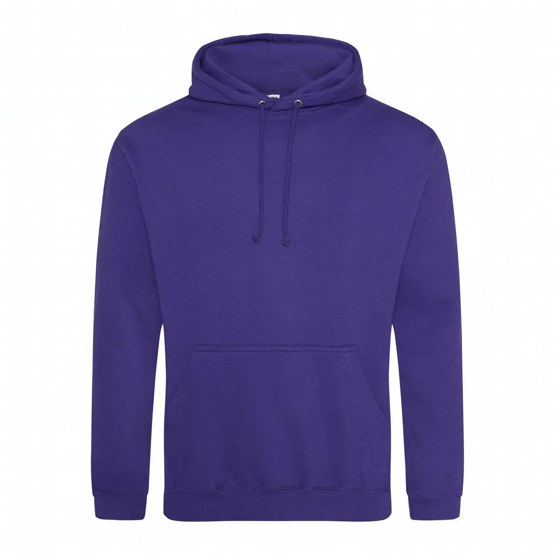 AWDis JH001 College Versatile Multicolor Relaxed Cotton Hoodie OTHER COLOURS PLUS SIZES 3XL-5XL