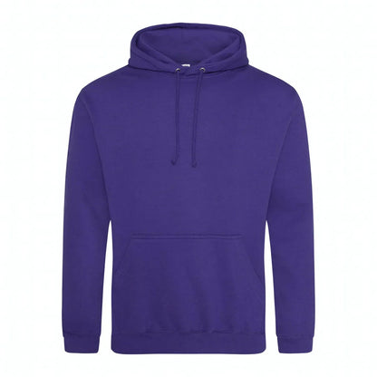 AWDis JH001 College Versatile Multicolor Relaxed Cotton Hoodie OTHER COLOURS PLUS SIZES 3XL-5XL