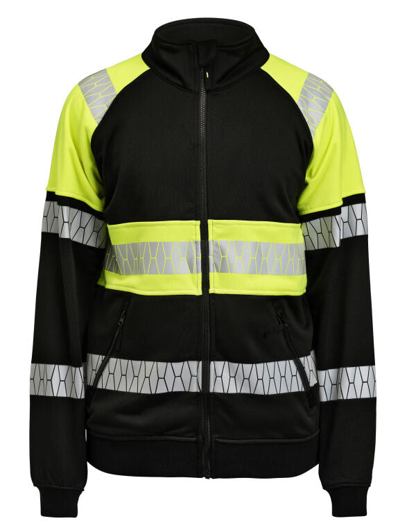 Jobman JM5225 Sweatshirt Full-Zip His-Vis