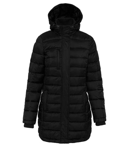 Kariban KB6129 Ladies Lightweight Long Padded Parka Jacket