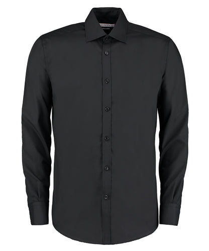 Kustom Kit KK192 Slim Fit Long Sleeve Business Shirt