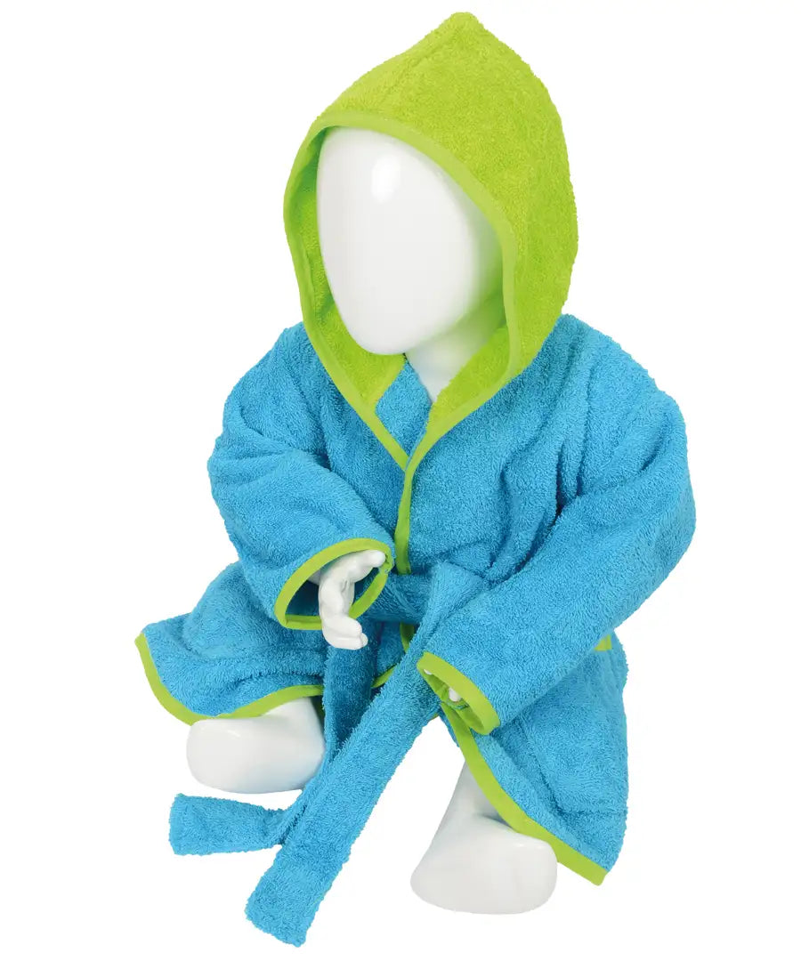 ARTG AR022 Babiezz hooded baby warm bathrobe 100% Cotton skin-friendly - COOZO