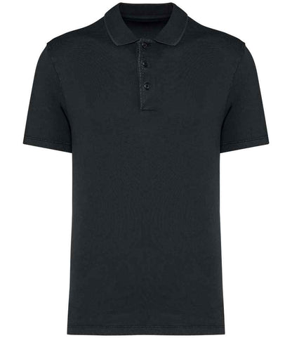 Native Spirit NS201 Washed Jersey Polo Shirt