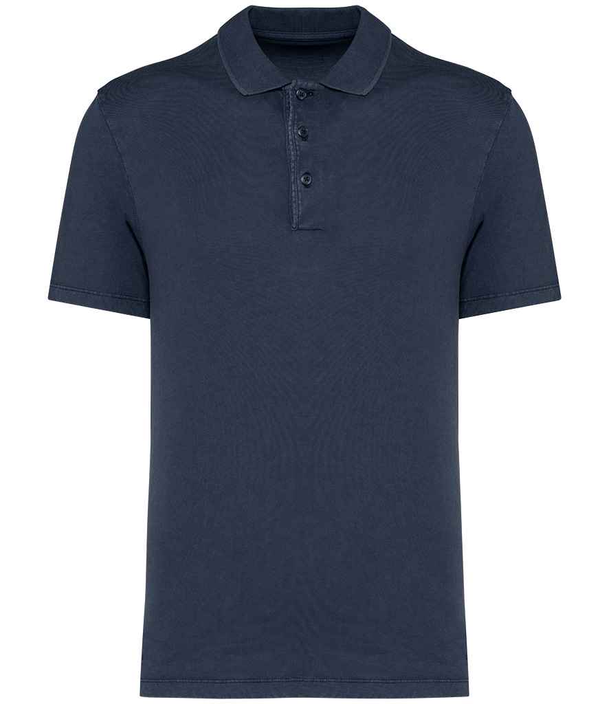 Native Spirit NS201 Washed Jersey Polo Shirt