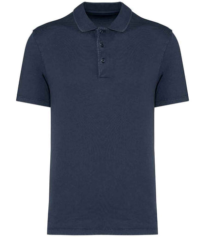 Native Spirit NS201 Washed Jersey Polo Shirt